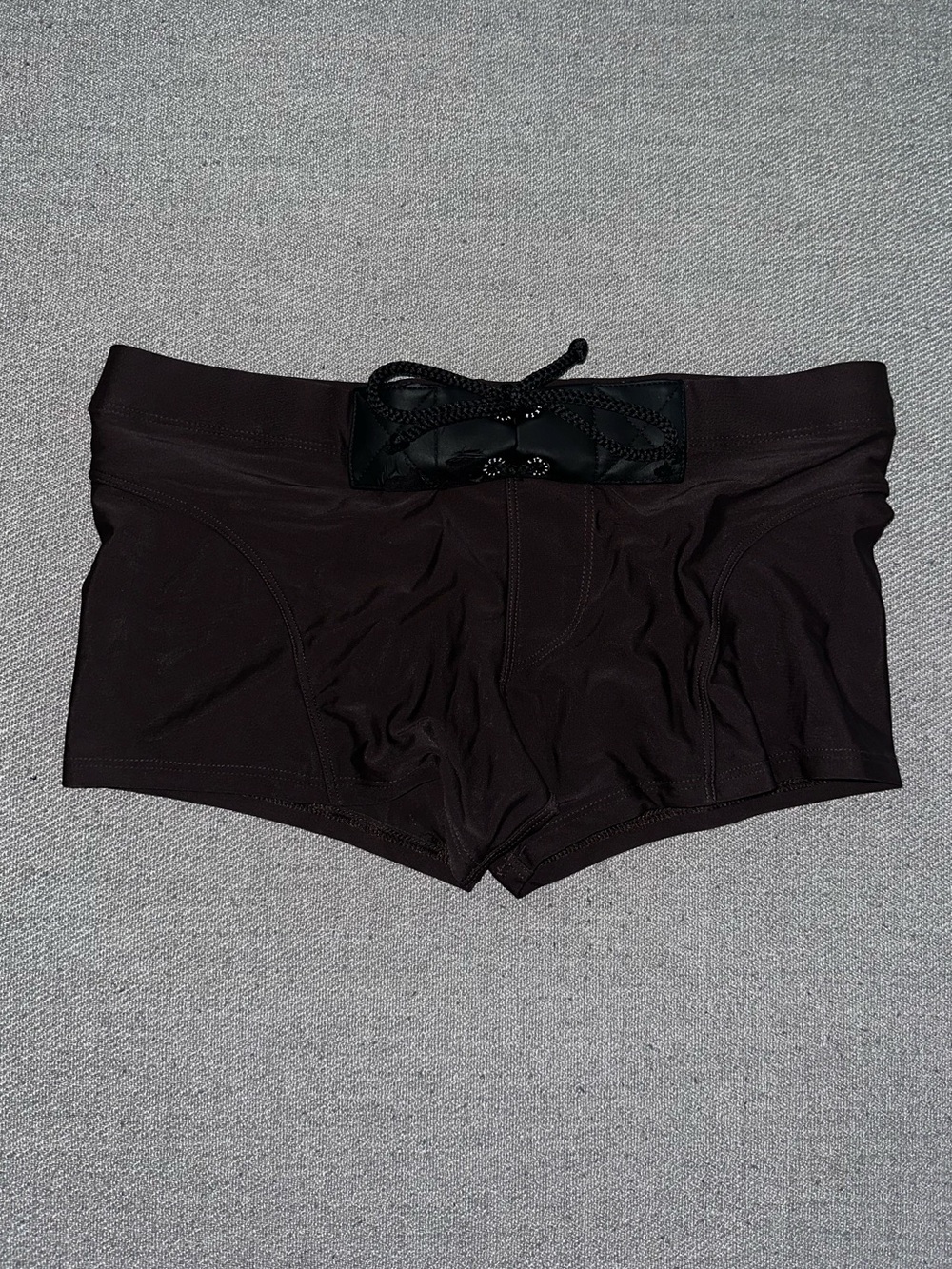 Rufskin Stretch Chocolate Vallauris Swim Trunks with Drawstring Waist Small - Picture 4 of 8